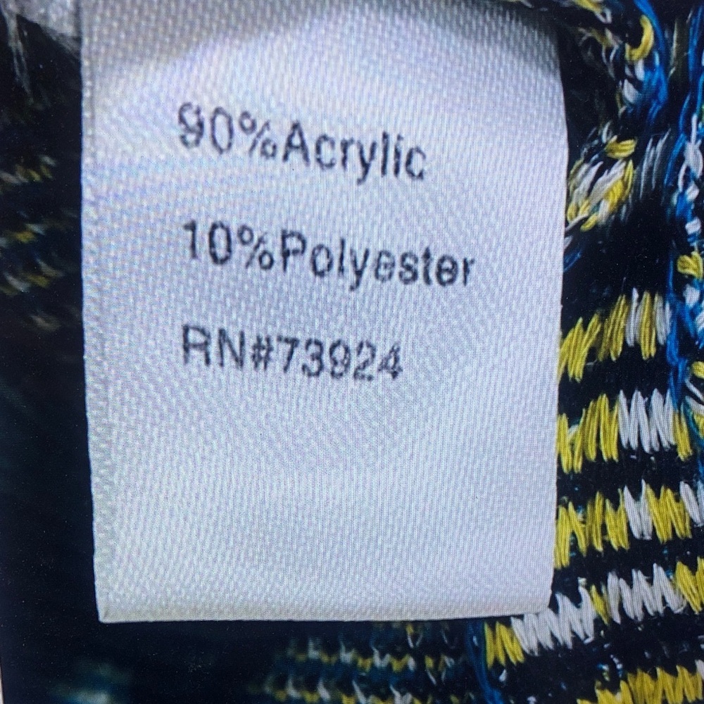 Ming Wang Women's Multicolor Patchwork Cardigan - image 5